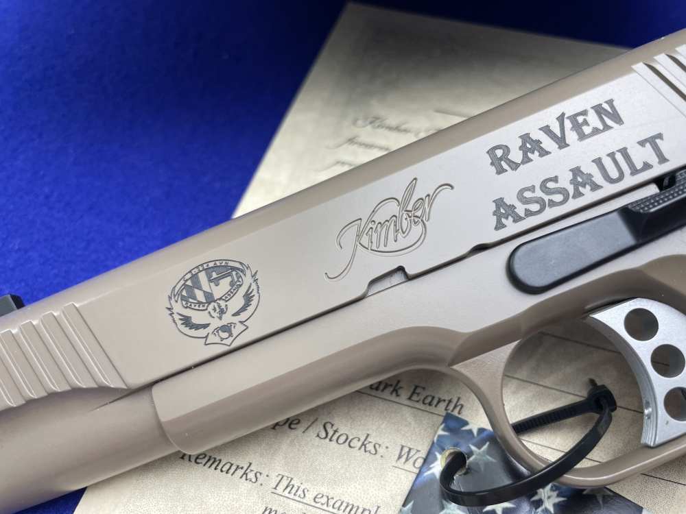 Kimber Custom II (29th ID) .45ACP FDE -FIRST SERIALIZED EXAMPLE- #ANGRY000-img-8