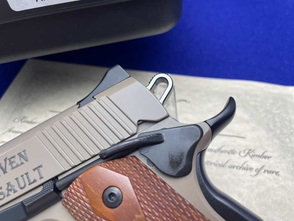Kimber Custom II (29th ID) .45ACP FDE -FIRST SERIALIZED EXAMPLE- #ANGRY000-img-6