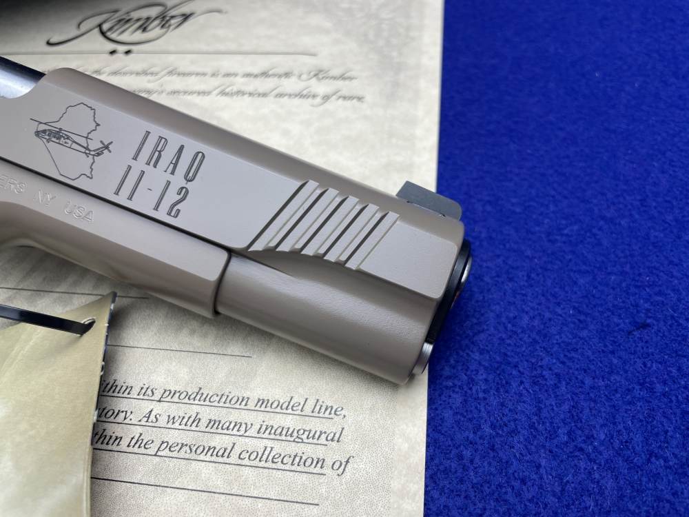 Kimber Custom II (29th ID) .45ACP FDE -FIRST SERIALIZED EXAMPLE- #ANGRY000-img-19