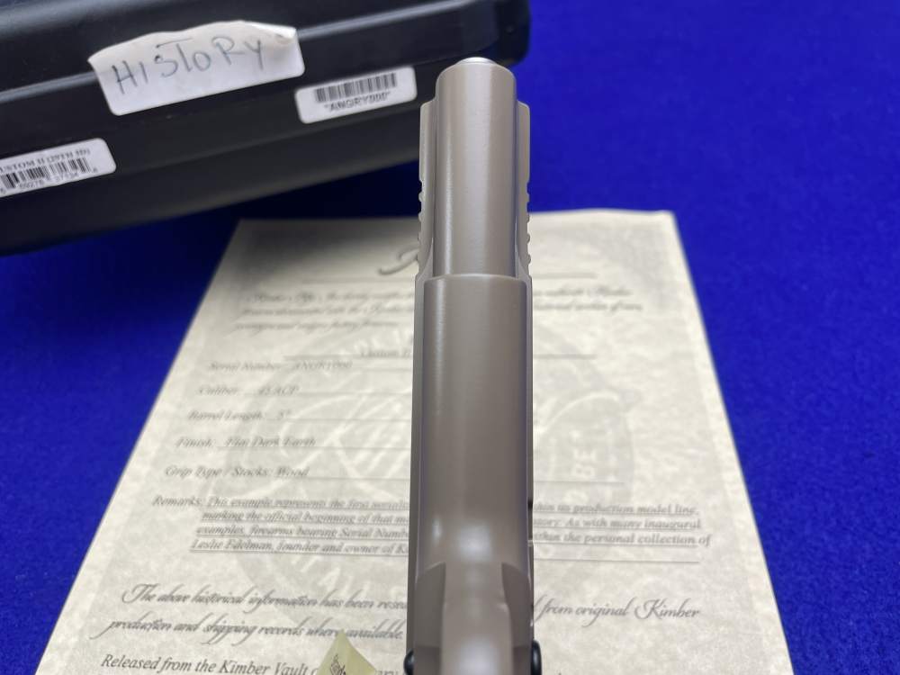Kimber Custom II (29th ID) .45ACP FDE -FIRST SERIALIZED EXAMPLE- #ANGRY000-img-33