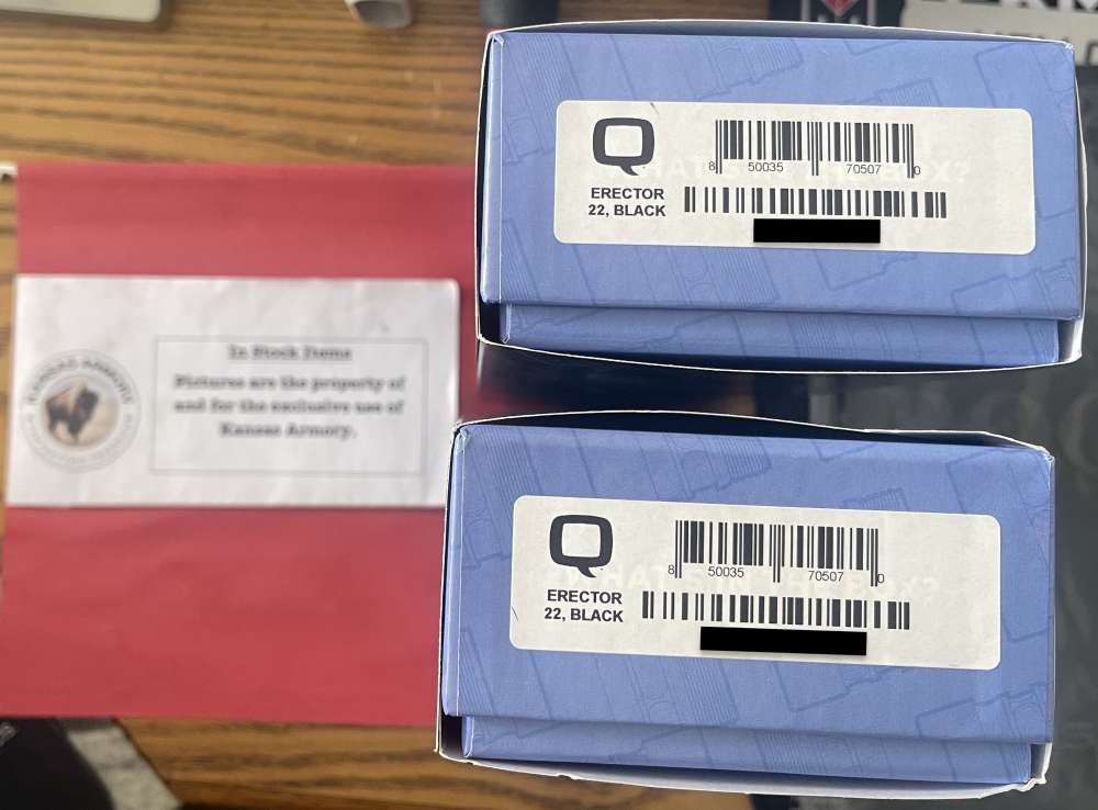 Q Erector Suppressor .22LR 1/2x28 Thread-Brand New-Dealer Priced-img-1