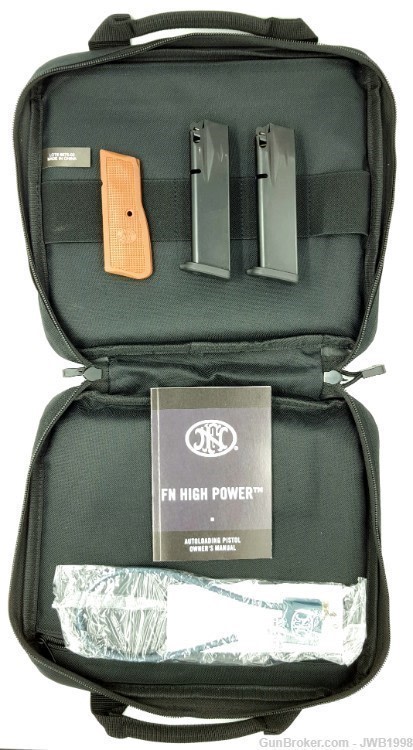 FN High Power 9mm Cal Pistol 66-100256 Hi-Power 4.7" Barrel-img-2