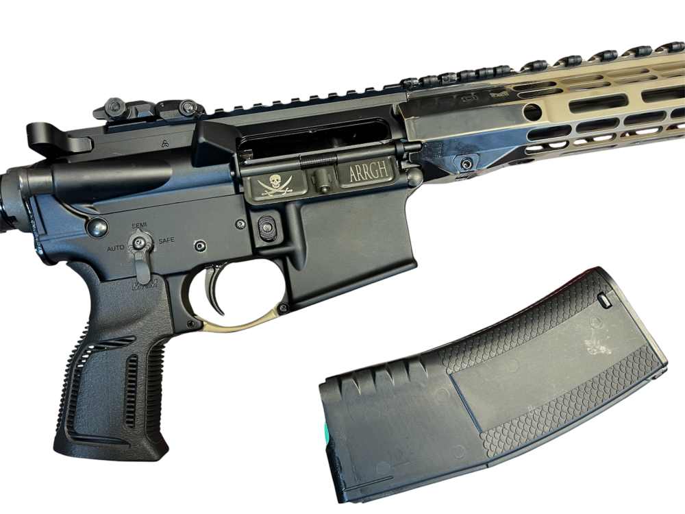 12.5in (223 Wylde) BKF & AERO M4A1 AR Pistol “The Pirate” -CWRAY-img-0