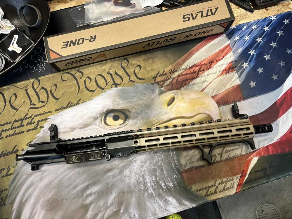 12.5in (223 Wylde) BKF & AERO AR Pistol Upper “The Pirate” -CWRAY-img-26