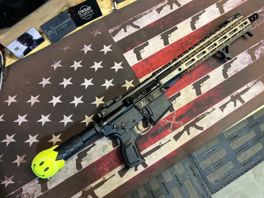 12.5in (223 Wylde) BKF & AERO M4A1 AR Pistol “The Pirate” -CWRAY-img-91