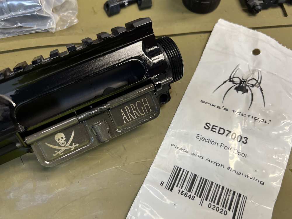 12.5in (223 Wylde) BKF & AERO AR Pistol Upper “The Pirate” -CWRAY-img-51