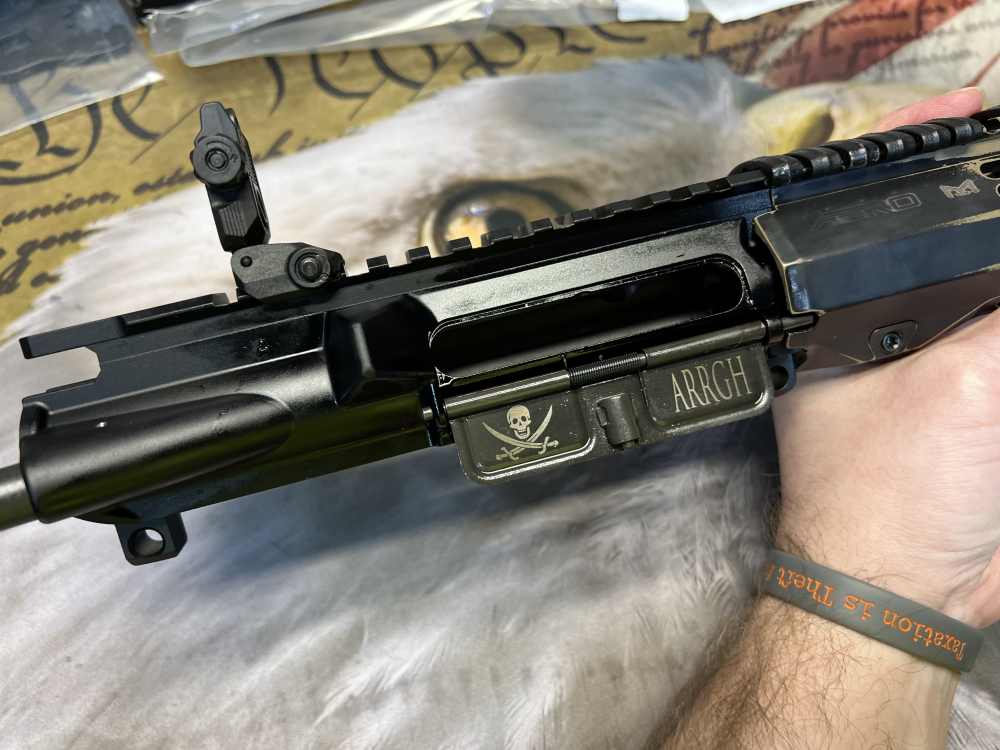 12.5in (223 Wylde) BKF & AERO AR Pistol Upper “The Pirate” -CWRAY-img-34