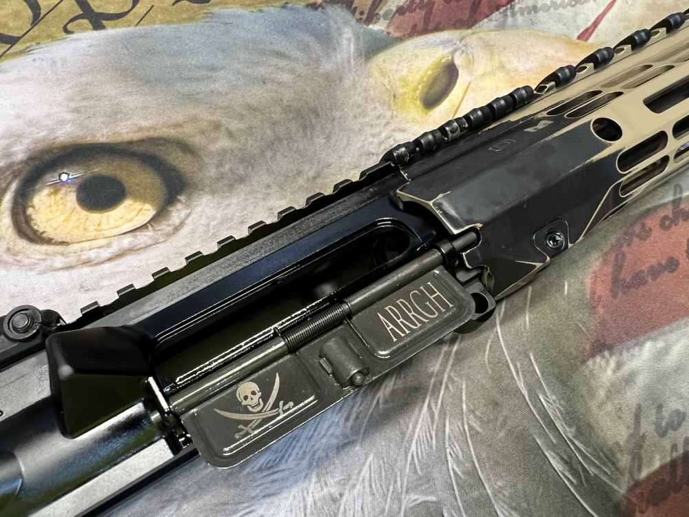 12.5in (223 Wylde) BKF & AERO AR Pistol Upper “The Pirate” -CWRAY-img-18