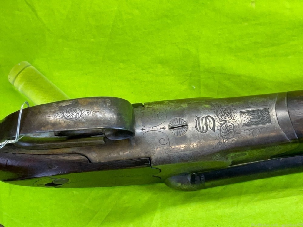 JP Sauer Combination Rifle Shotgun 8x57 JR .318 16x16 Cripple Stock Pre War-img-13