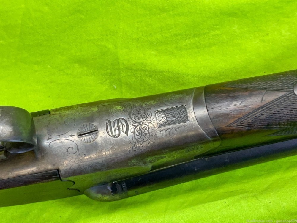 JP Sauer Combination Rifle Shotgun 8x57 JR .318 16x16 Cripple Stock Pre War-img-12