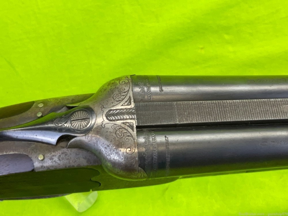 JP Sauer Combination Rifle Shotgun 8x57 JR .318 16x16 Cripple Stock Pre War-img-9