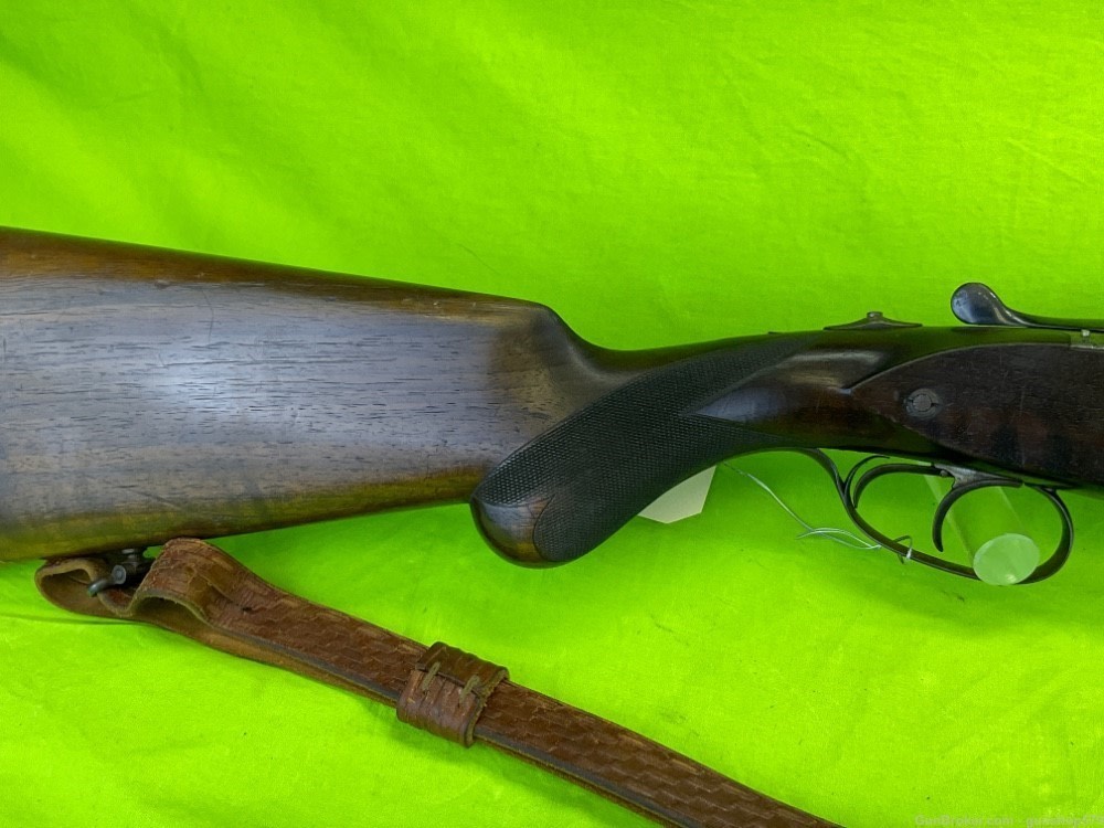 JP Sauer Combination Rifle Shotgun 8x57 JR .318 16x16 Cripple Stock Pre War-img-3