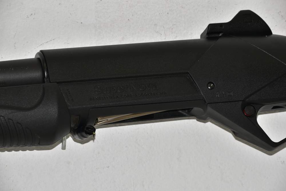 Benelli SuperNova Tactical 12 GA 18.5in Pistol Grip Adjustable Peep Sight-img-10