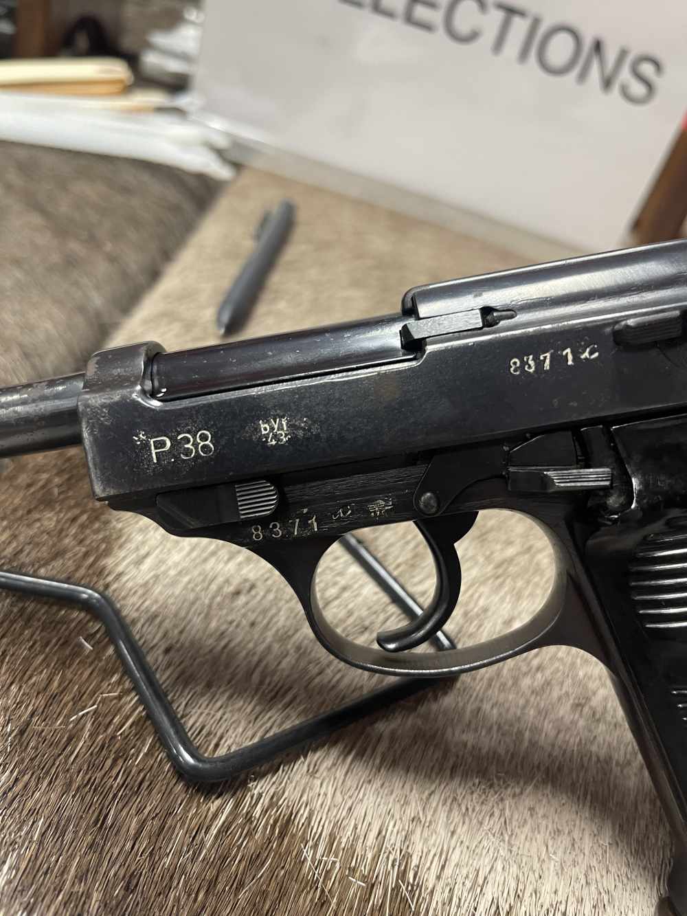 ALL MATCHING BYF 43 Mauser P38 WWII 9mm C&R 1943-img-3