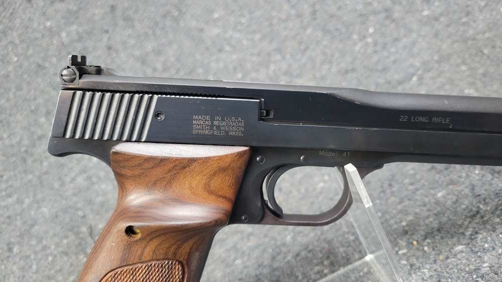 Smith and Wesson mdl. 41, Cal. .22LR TAKE A SHOT-img-2
