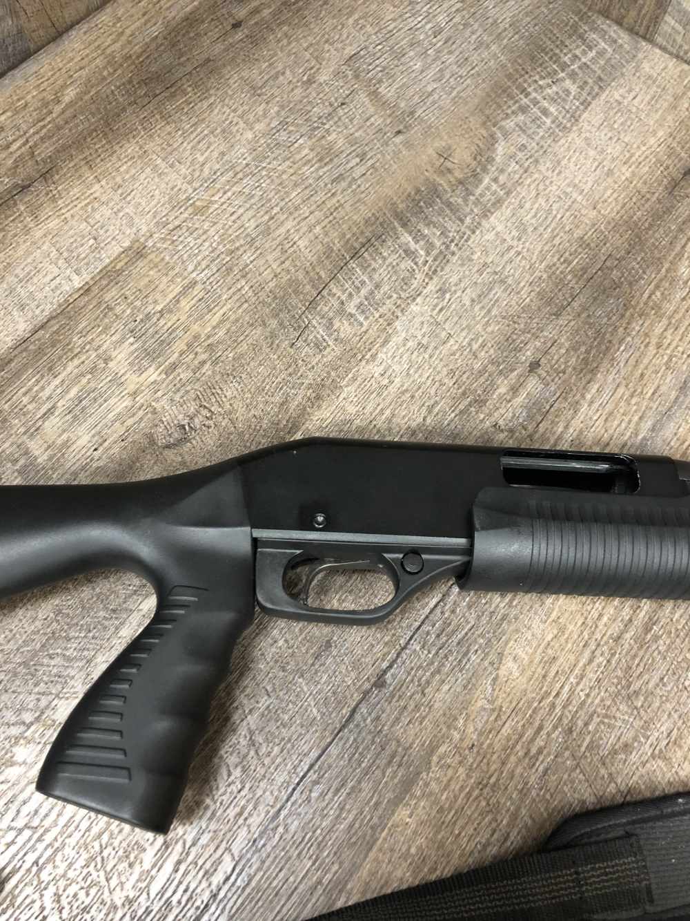 Stevens Model 320 Security Black 12 Ga Pump Shotgun 18.5" Pistol Grip Sling-img-9