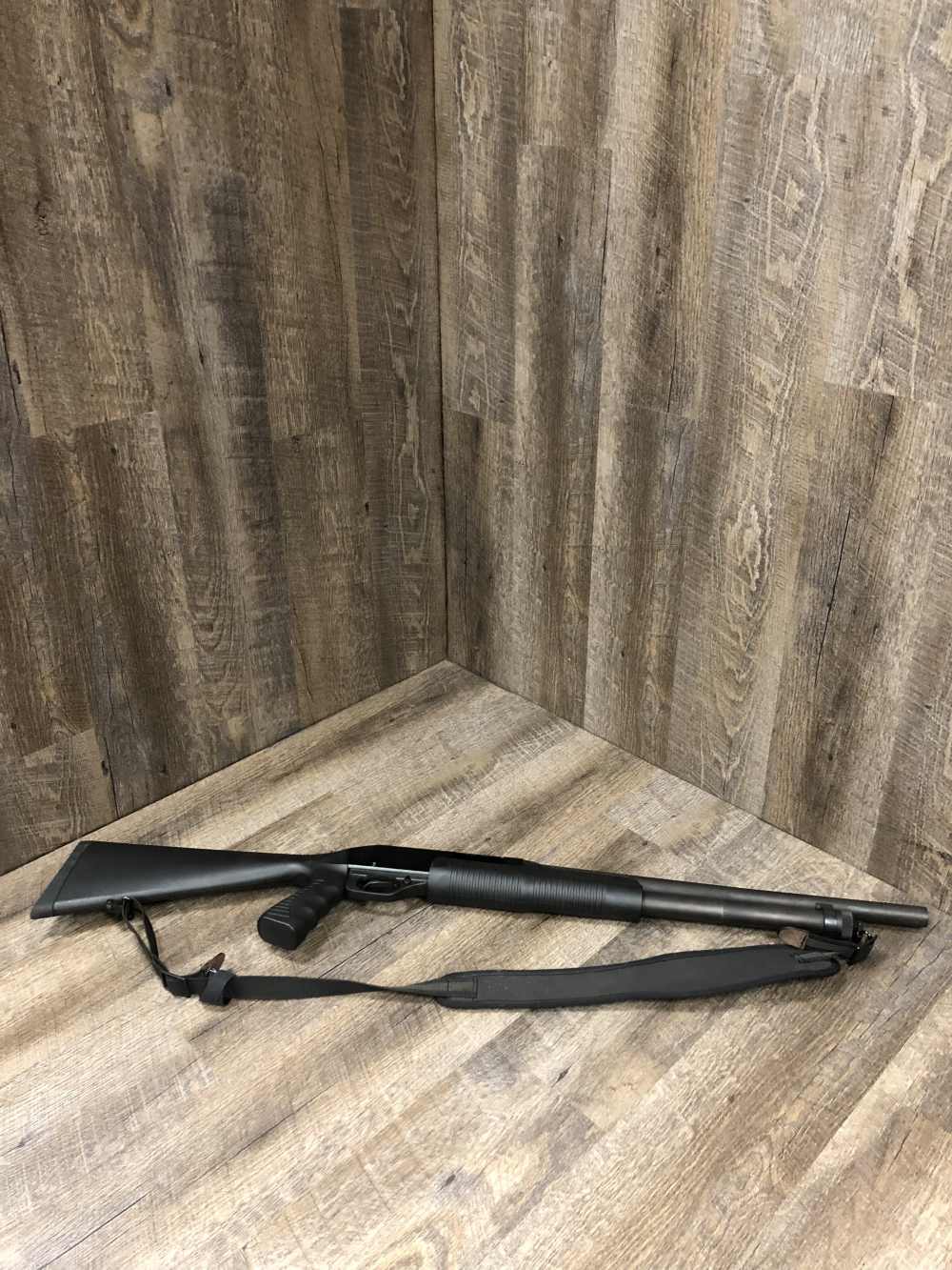 Stevens Model 320 Security Black 12 Ga Pump Shotgun 18.5" Pistol Grip Sling-img-7