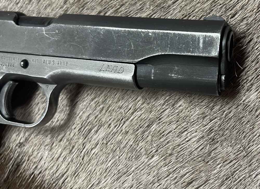 Ithaca/Remington 1911 A1 45 ACP US Property 5" C&R WWII-img-14