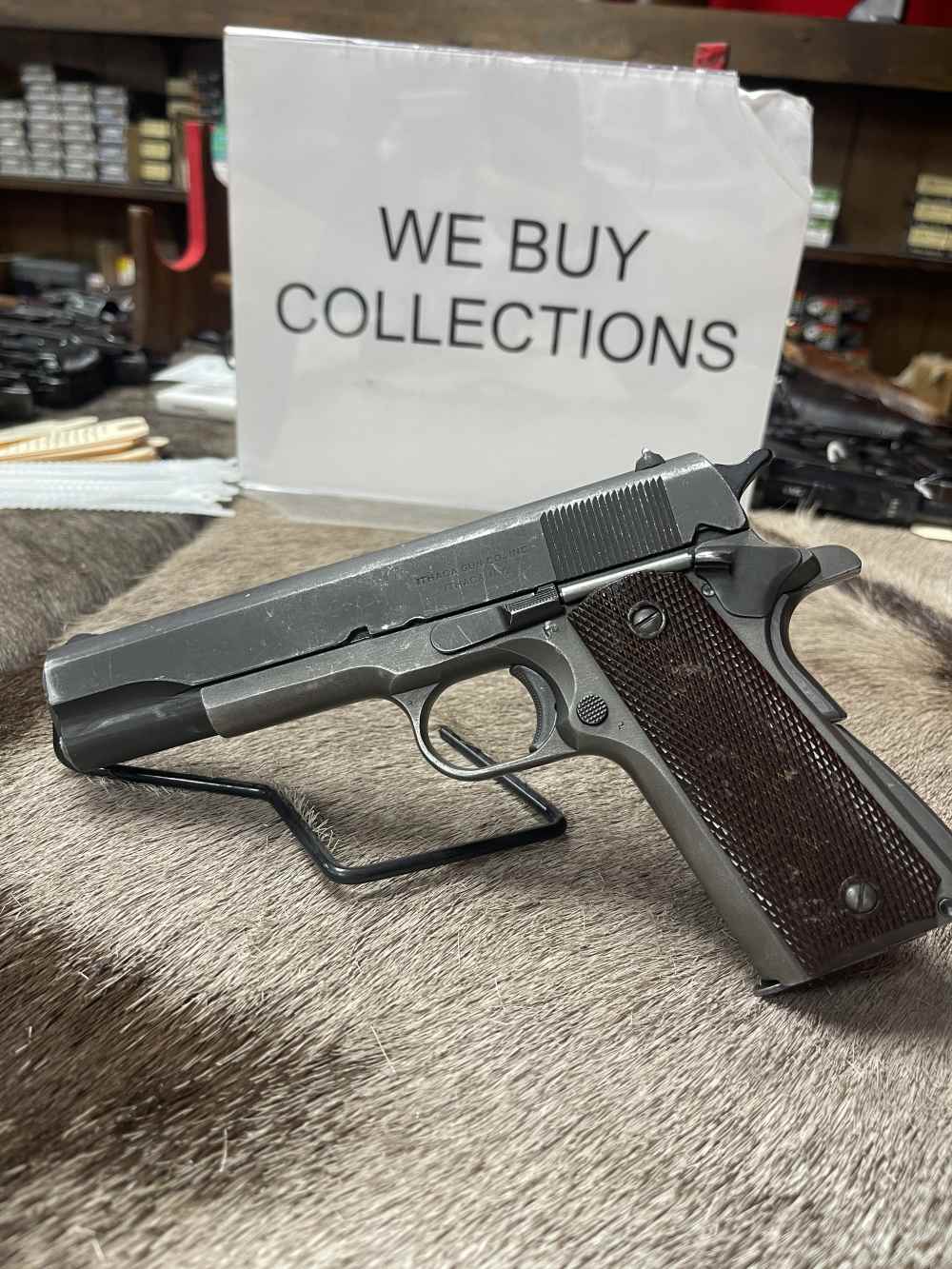 Ithaca/Remington 1911 A1 45 ACP US Property 5" C&R WWII-img-0