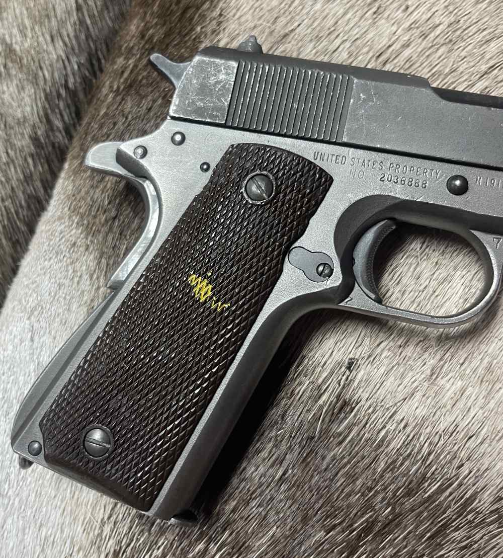 Ithaca/Remington 1911 A1 45 ACP US Property 5" C&R WWII-img-11