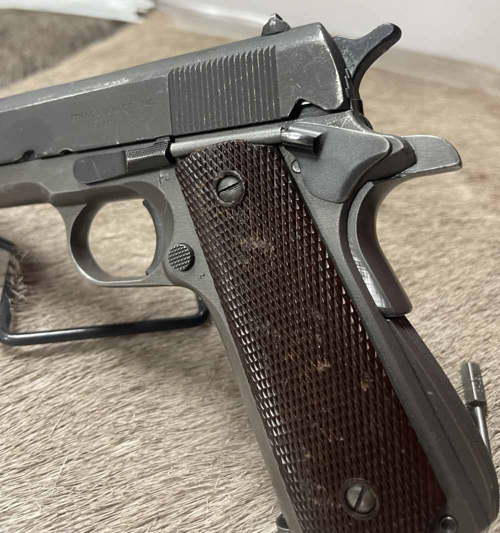 Ithaca/Remington 1911 A1 45 ACP US Property 5" C&R WWII-img-3
