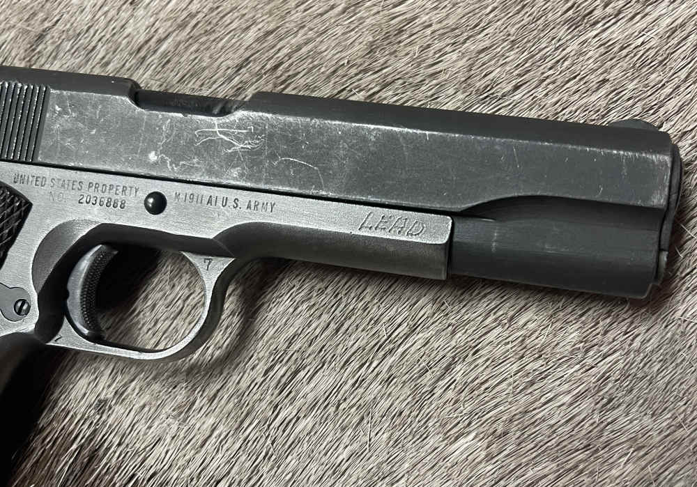 Ithaca/Remington 1911 A1 45 ACP US Property 5" C&R WWII-img-13