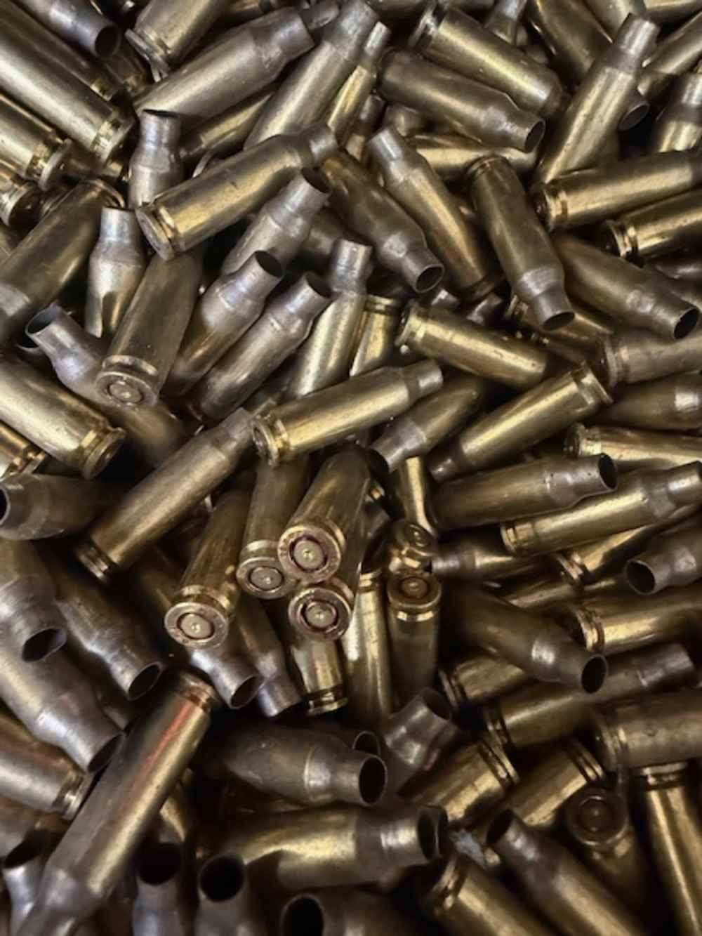 250+ PIECES 4.6 X 30 MP7 BRASS * ONCE FIRED * SAME HEADSTAMP * UNPROCESSED-img-0