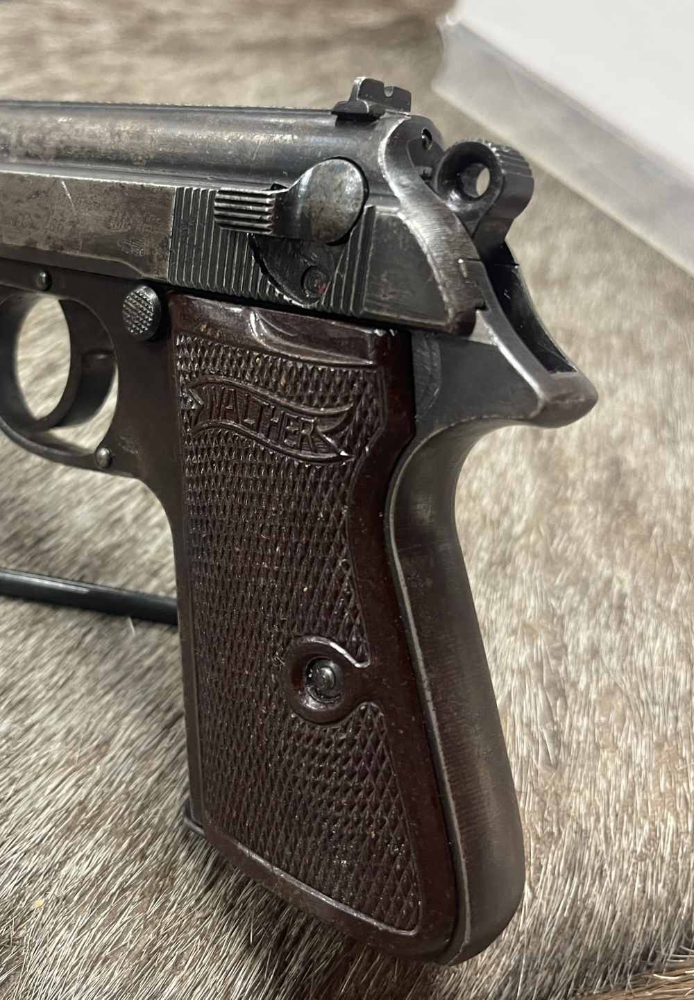 Walther PP WaA359 German Army Issued 32 ACP 1943 WWII Matching C&R-img-3
