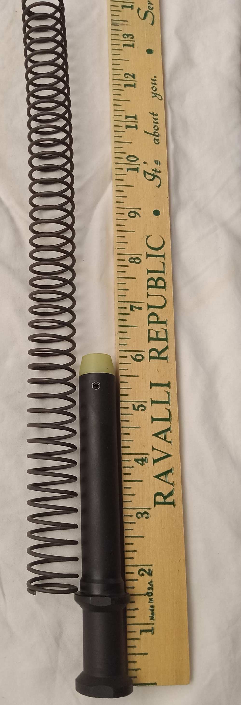 A2 Rifle buffer with spring  Milspec. AR15 M16 Colt , Made in U.S.A. KAK-img-0
