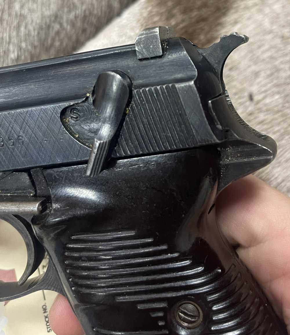 MATCHING LATE-WAR CVQ SPREEWORK P38 KY BRING BACK WWII C&R -img-17