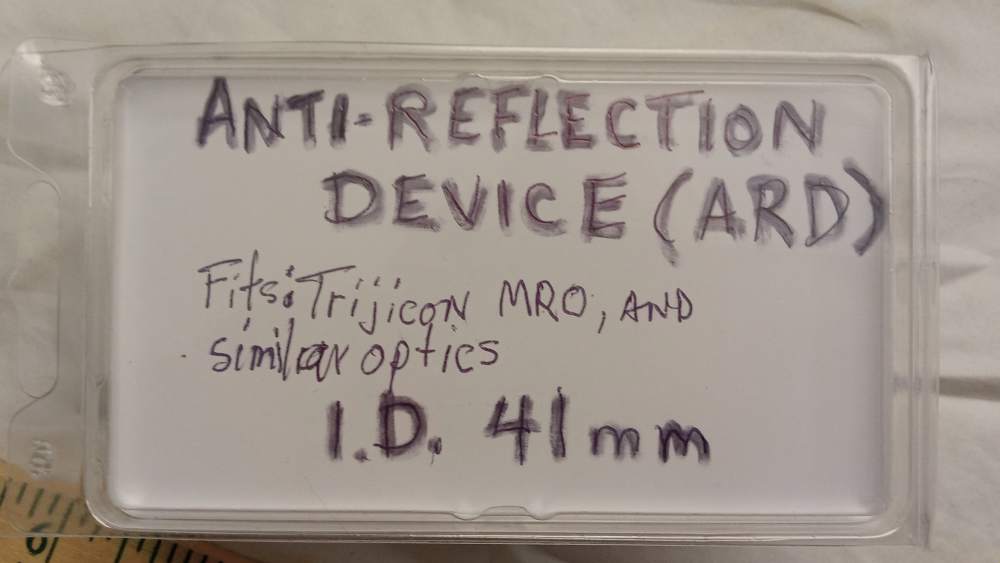 Anti-Reflection Device ARD, fits Trijicon MRO Colt, Ruger, Sig Sauer, HK-img-1