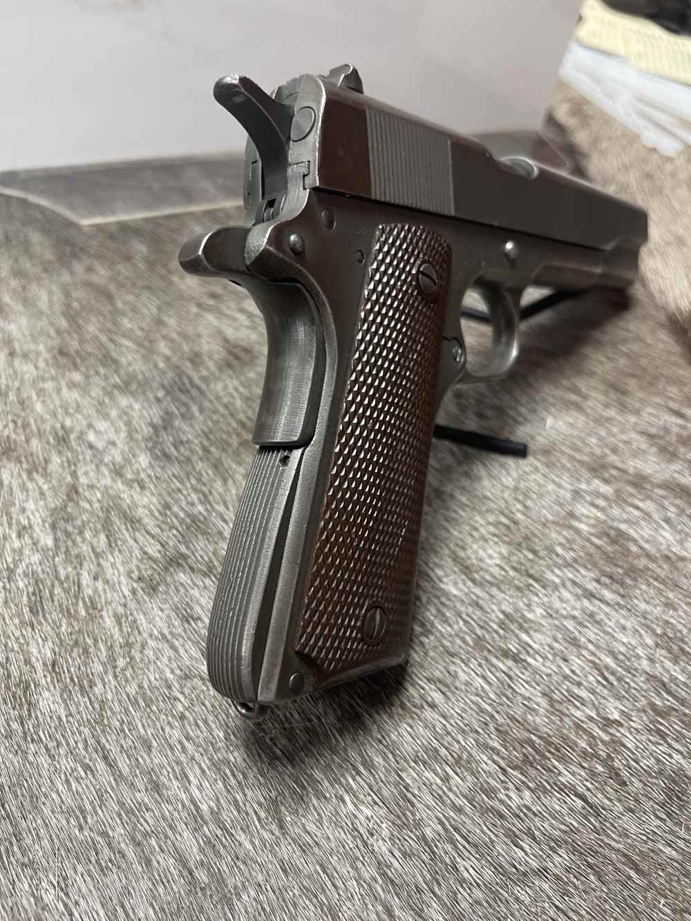 WWII REMINGTON RAND 1911A1 45 ACP ALL RR PARTS -img-11