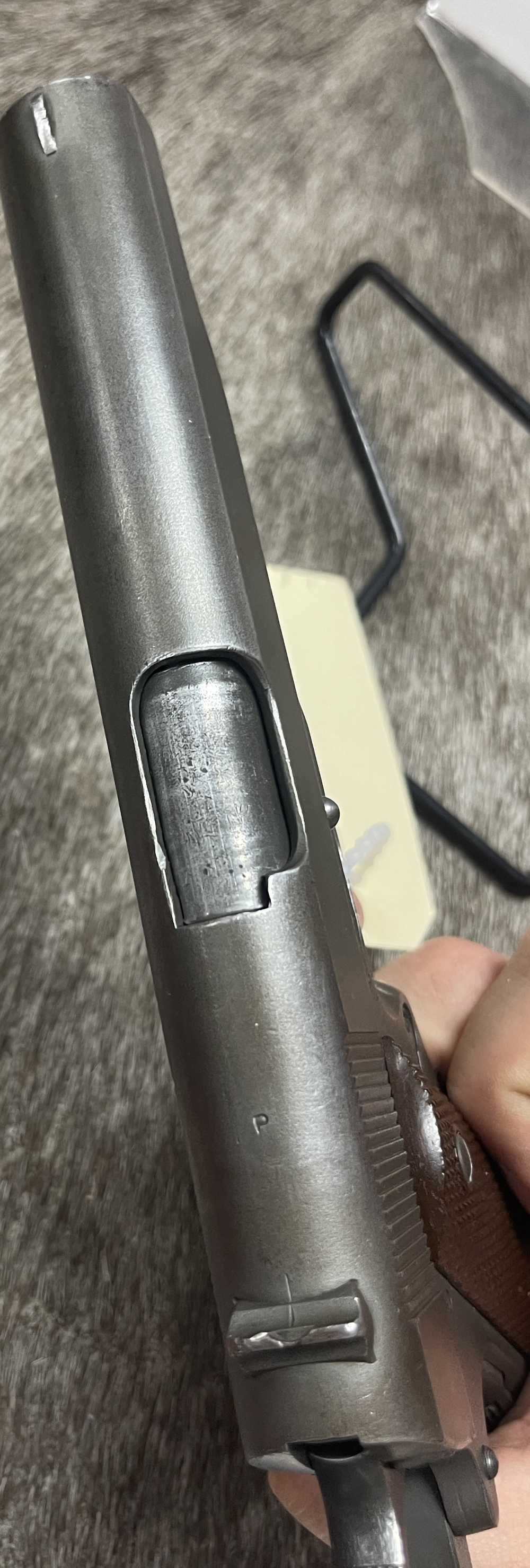 WWII REMINGTON RAND 1911A1 45 ACP ALL RR PARTS -img-17