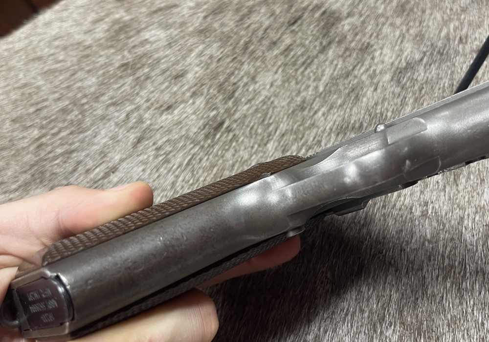 WWII REMINGTON RAND 1911A1 45 ACP ALL RR PARTS -img-9