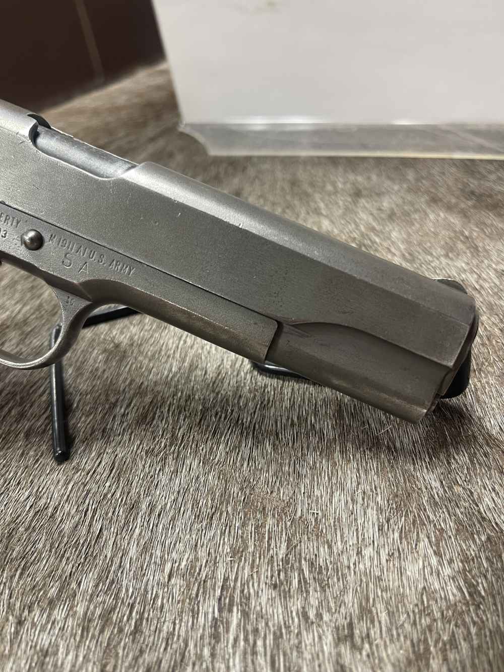WWII REMINGTON RAND 1911A1 45 ACP ALL RR PARTS -img-8