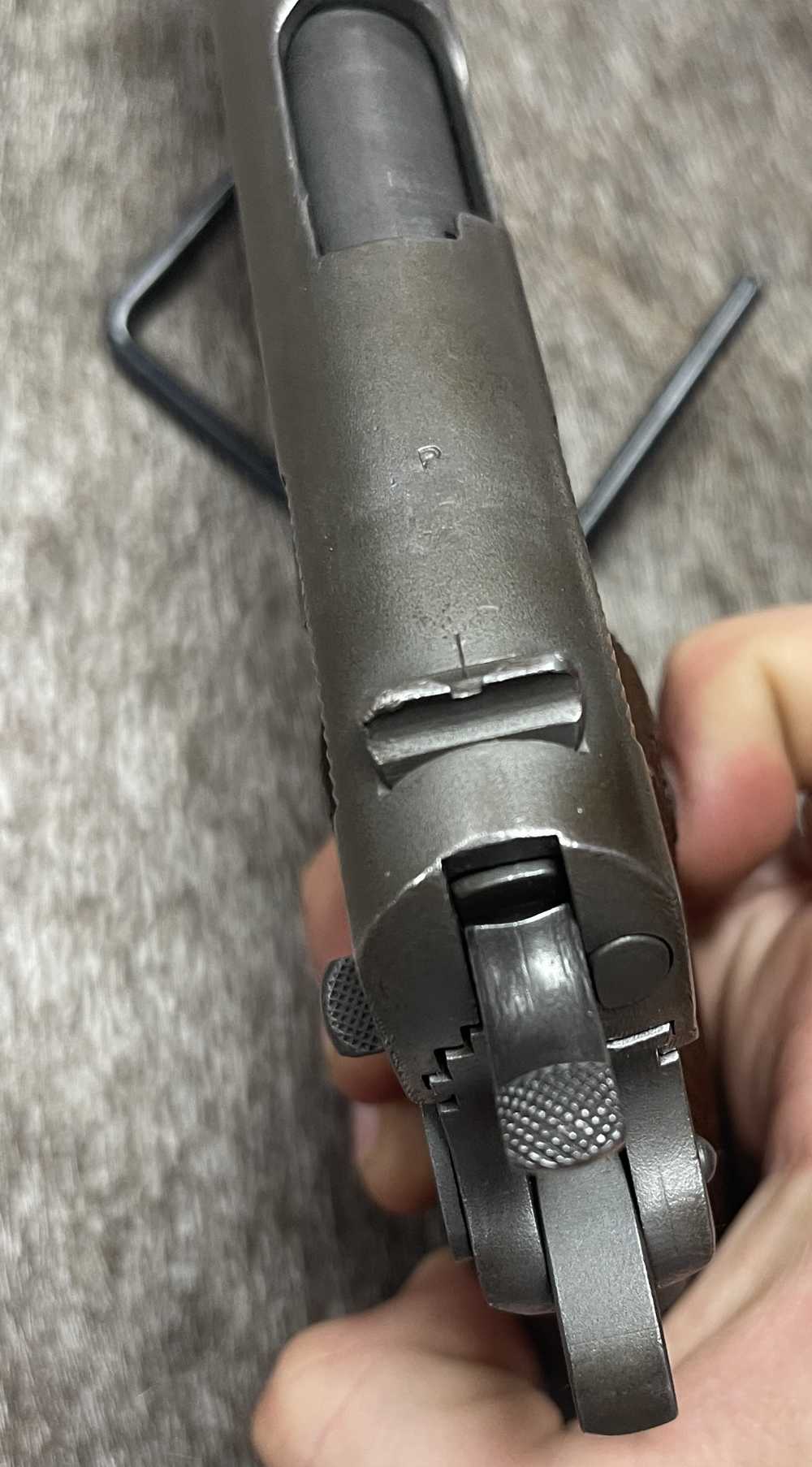 WWII REMINGTON RAND 1911A1 45 ACP ALL RR PARTS -img-12