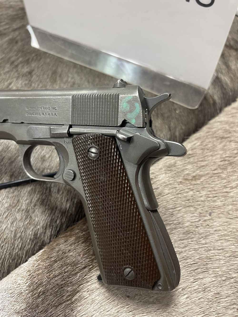 WWII REMINGTON RAND 1911A1 45 ACP ALL RR PARTS -img-1
