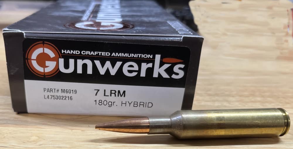 RARE Gunwerks 7 LRM 7mm 7LRM ammo - 180 gr hybrid - MV 3025 FPS - P/N M6019-img-5