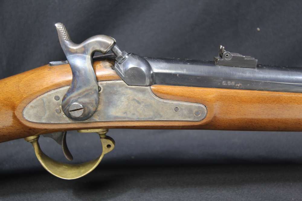 ARMI C58 58 CAL BLACK POWDER MUZZZLE LOADER 33" WOOD STOCK-img-5