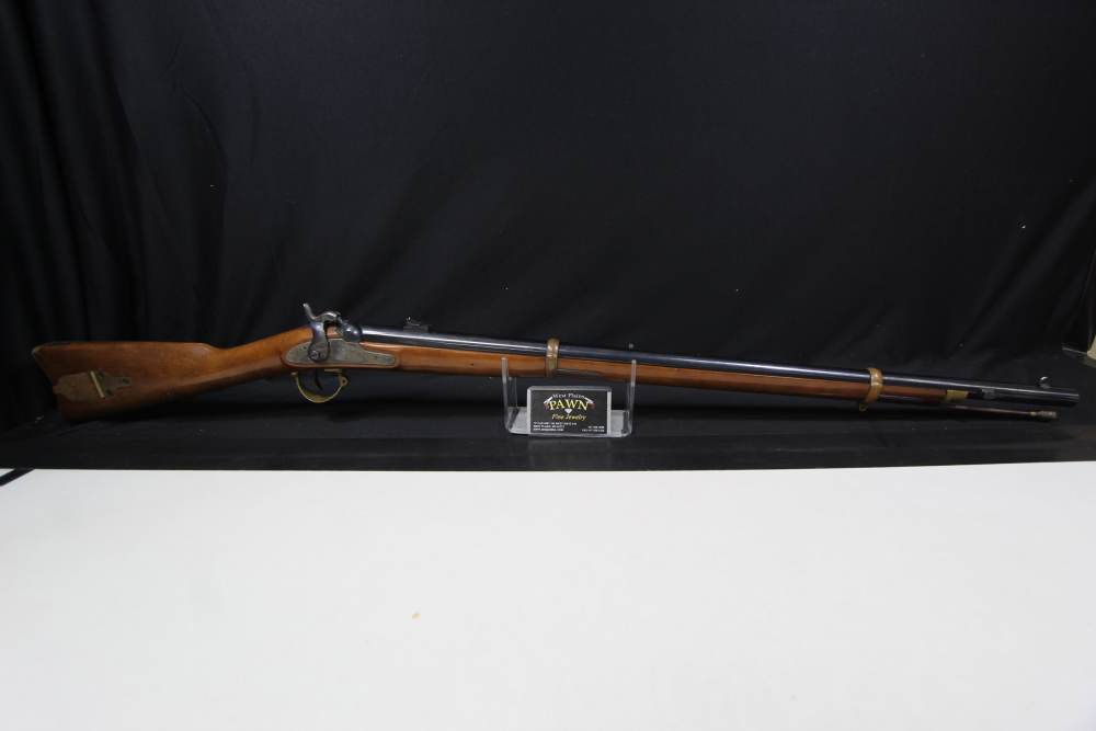 ARMI C58 58 CAL BLACK POWDER MUZZZLE LOADER 33" WOOD STOCK-img-0