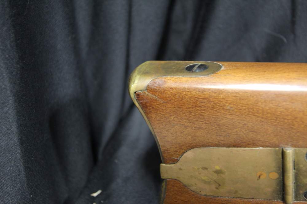 ARMI C58 58 CAL BLACK POWDER MUZZZLE LOADER 33" WOOD STOCK-img-2