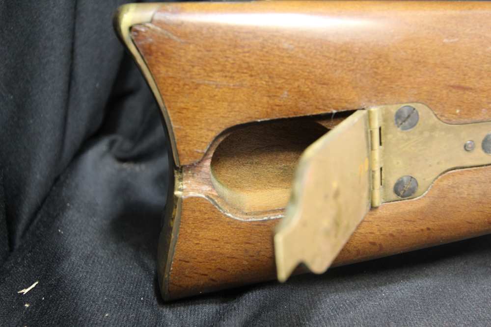ARMI C58 58 CAL BLACK POWDER MUZZZLE LOADER 33" WOOD STOCK-img-3