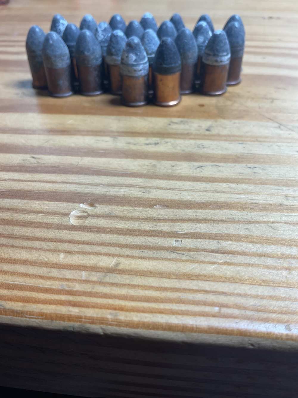 22 rounds of Vintage 41 short rimfire ammo bullets -img-4
