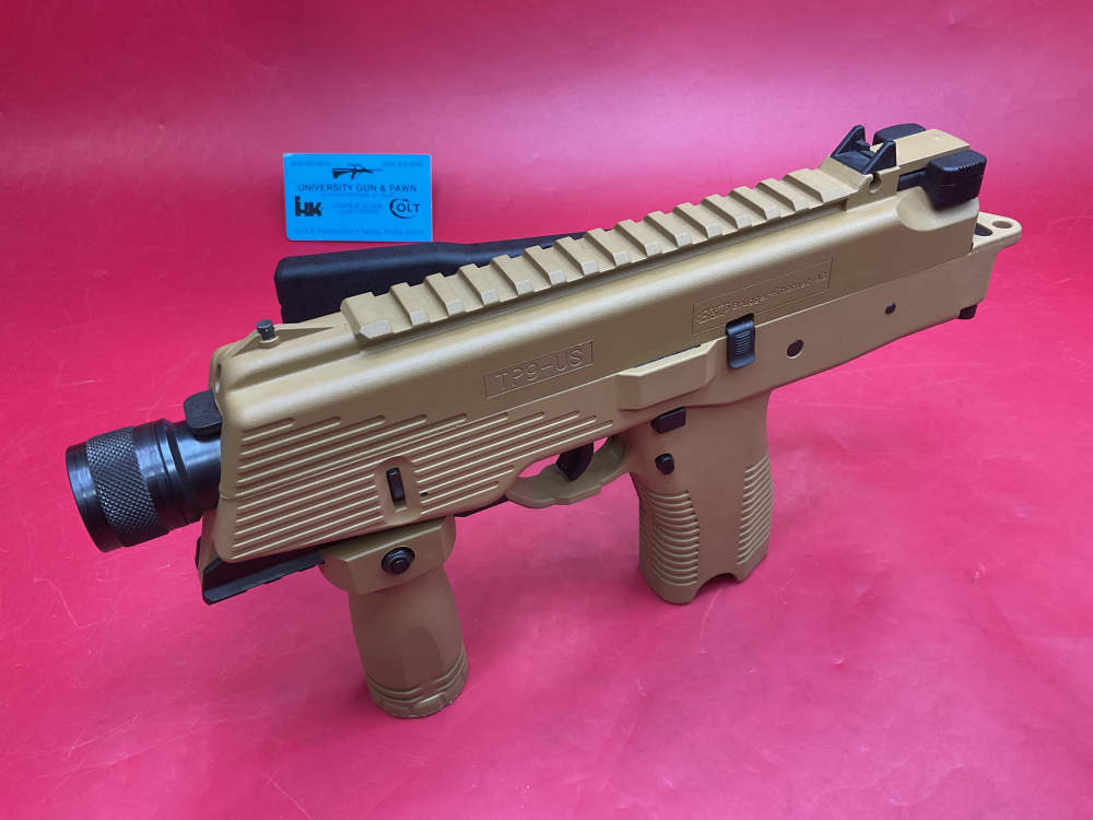Rare Legacy B&T TP9 9mm 5” SBR Tan - Brugger & Thomet AG - TP9-US NFA FDE-img-31