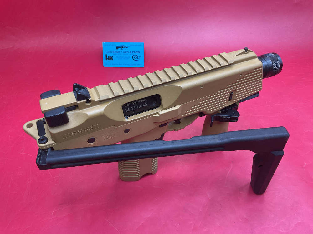 Rare Legacy B&T TP9 9mm 5” SBR Tan - Brugger & Thomet AG - TP9-US NFA FDE-img-32