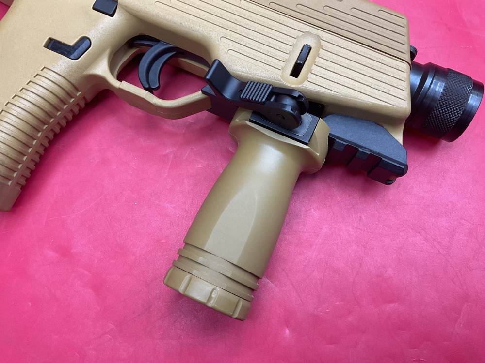 Rare Legacy B&T TP9 9mm 5” SBR Tan - Brugger & Thomet AG - TP9-US NFA FDE-img-22