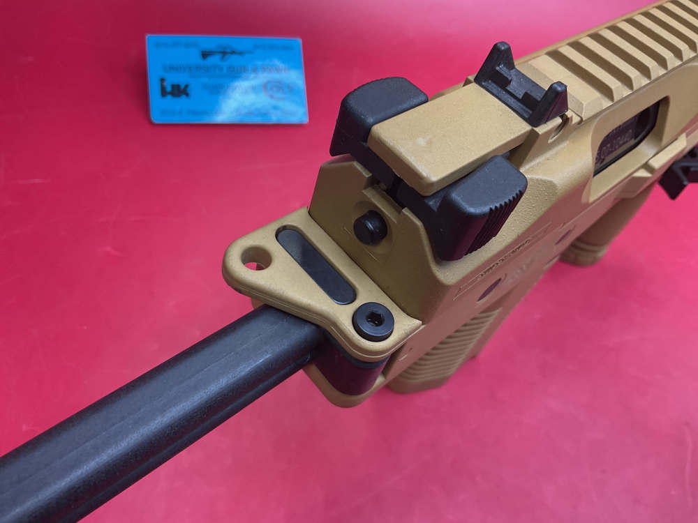 Rare Legacy B&T TP9 9mm 5” SBR Tan - Brugger & Thomet AG - TP9-US NFA FDE-img-26