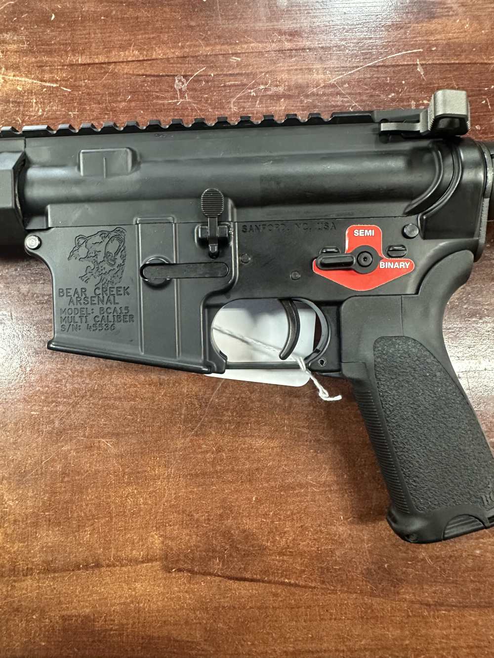 Bear Creek Arsenal BCA-15 – 5.56 NATO  Franklin Armory-Style Binary Trigger-img-1