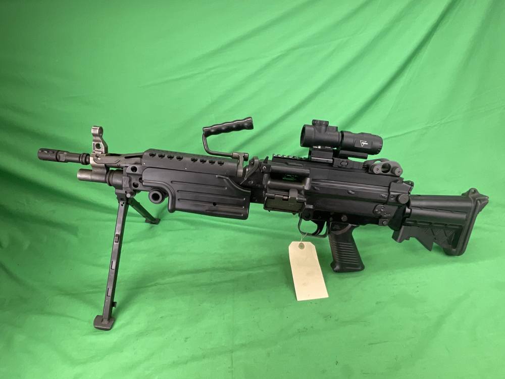 RARE REAL FN MINIMI M249 SAW 5.56 BELT FED MACHINEGUN PRE-MAY DEALER SAMPLE-img-4