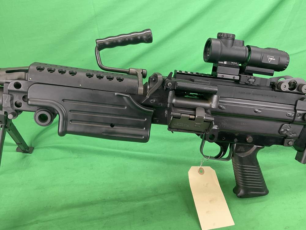RARE REAL FN MINIMI M249 SAW 5.56 BELT FED MACHINEGUN PRE-MAY DEALER SAMPLE-img-6